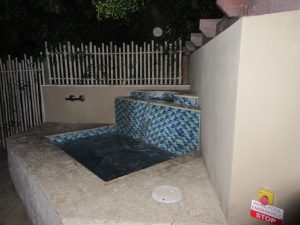 private jacuzzi in a bungalow in Grenada
