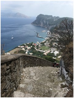 climb the Phoenician Steps for stunning views in Anacapri Italy