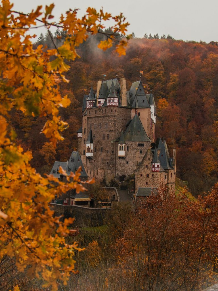 Burg-Eltz castle in autumn germany