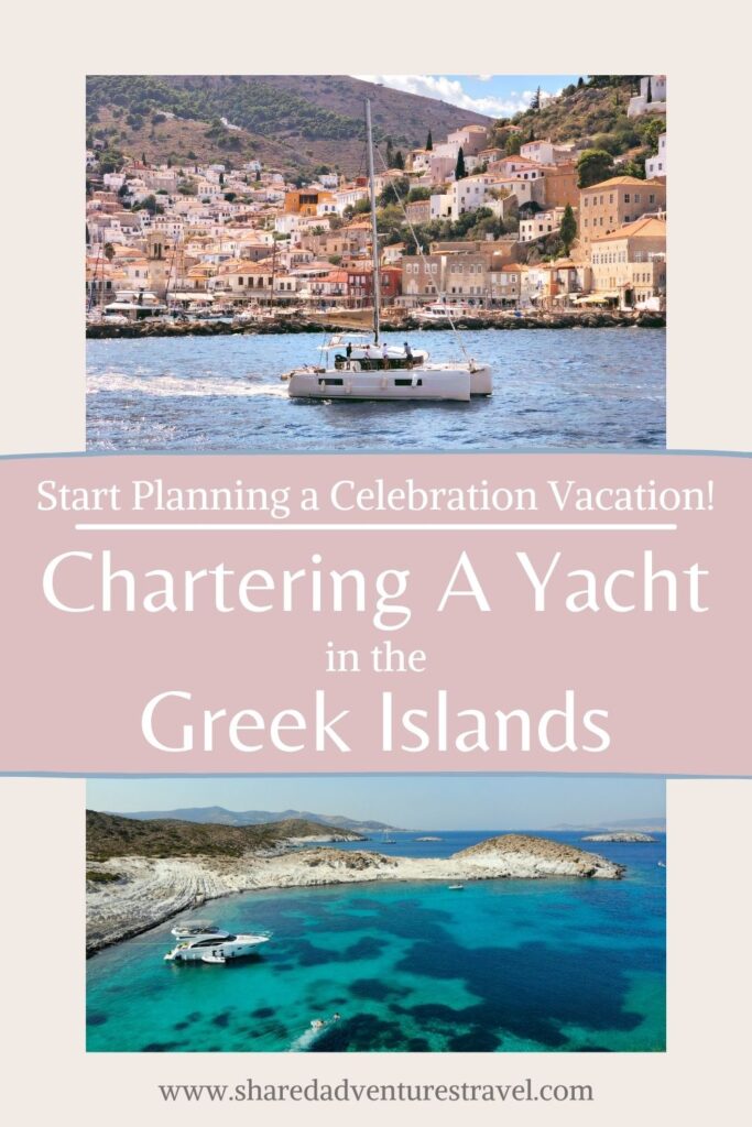 How to Charter a Yacht in the Greek Islands Pin
