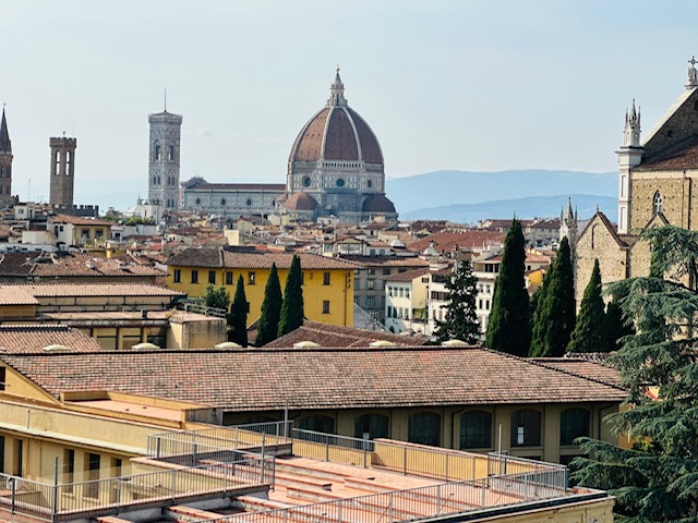 view from the florence rooftop
